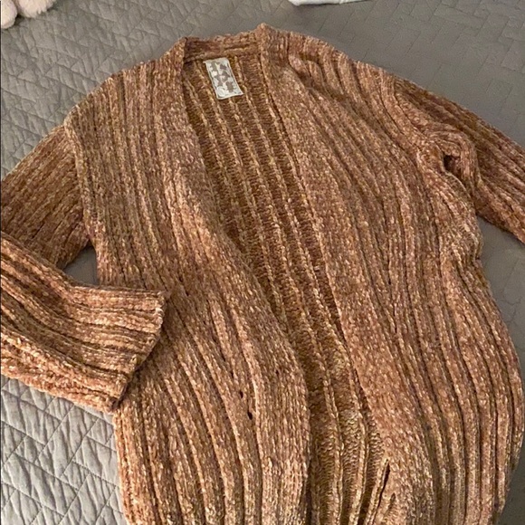 Long brown cardigan - Picture 2 of 4